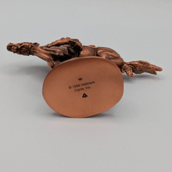 Hallmark Keepsake Pony Express Rider 1998, NEW, 1st in the Old West Series - Picture 7 of 10